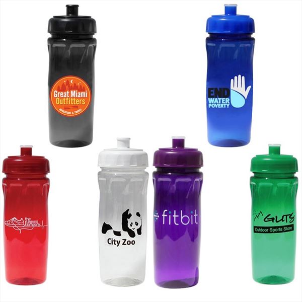 DA68718 18 OZ. Poly-Saver Bottle With Custom Imprint